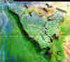 Parque Nacional Canaima, sector occidental, mappa.jpg (948606 byte)