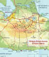 Managua, Masaya, Granada, Pochomil mappa.jpg (480757 byte)